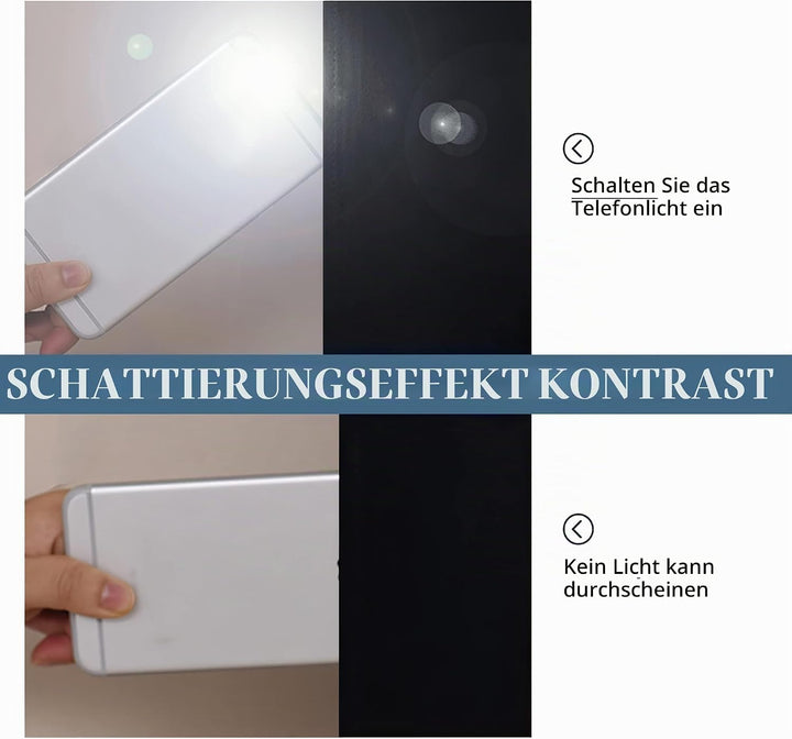 PONY DANCE Blickdichte Vorhänge Dreilagige Schallschutz Vorhang mit Abnehmbarem Filzfutter 2er Set H