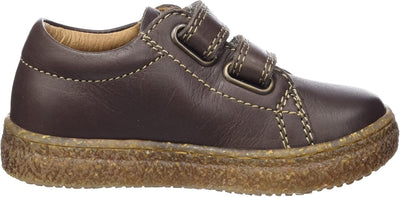 Naturino Carex VL-Sneaker aus gebürstetem Nappalede-Hellblau 30 EU Dunkelbraun, 30 EU Dunkelbraun