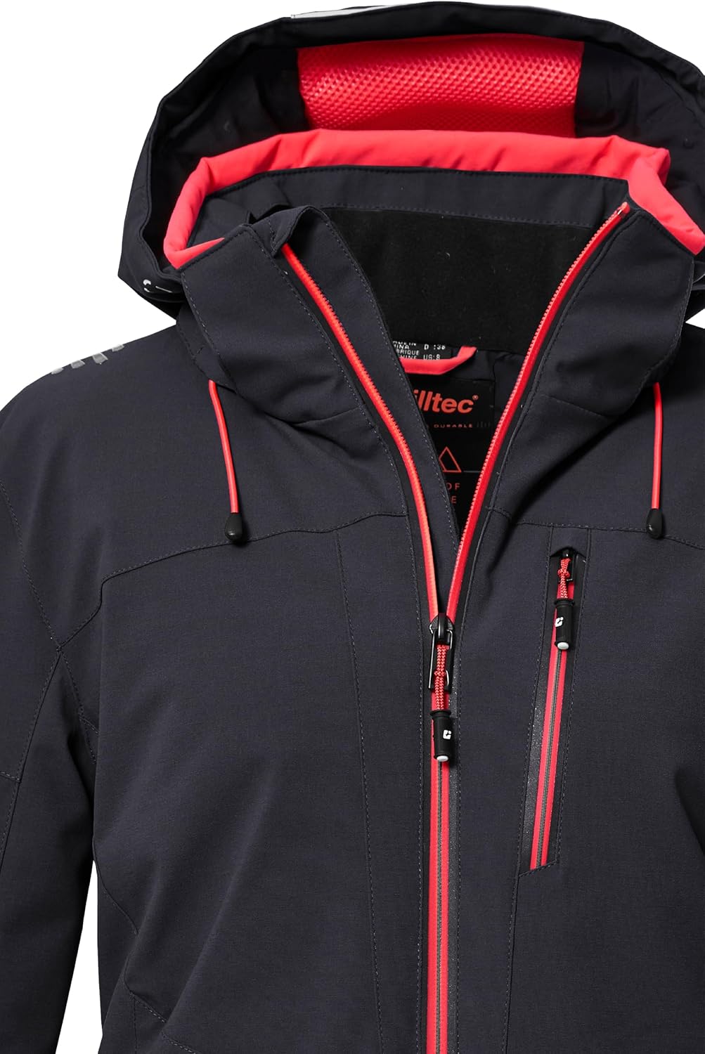 Killtec Damen Ksw 81 Wmn Ski Jckt Skijacke/Funktionsjacke mit abzippbarer Kapuze und Schneefang 36 s