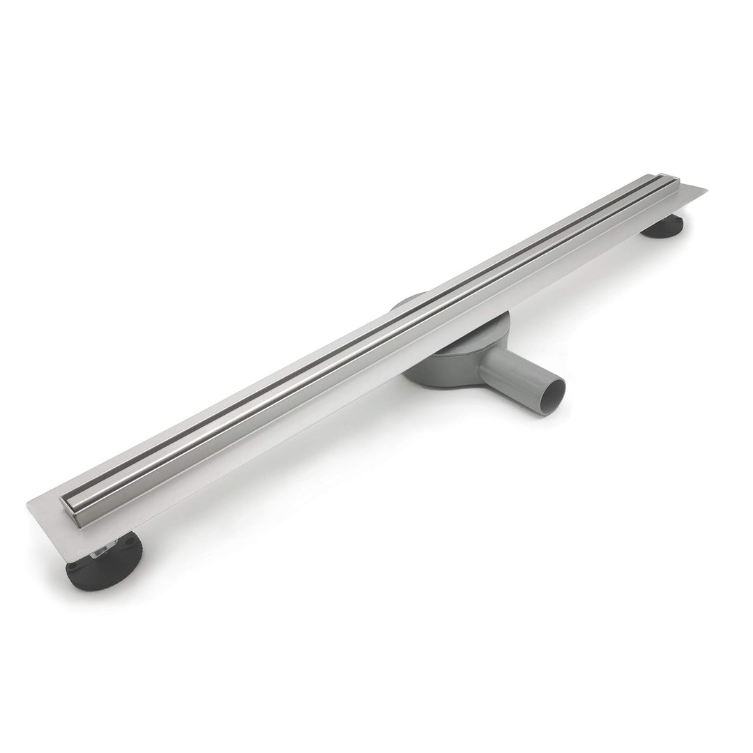 Elbe Duschrinne 70cm Extra Flach 304 Edelstahl Bodenablauf Komplettset Haarsieb Bodenablauf, Siphon