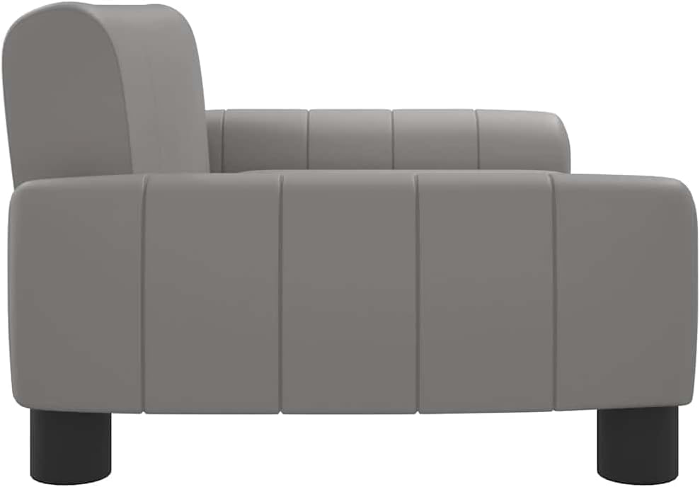 vidaXL Kindersofa, Couch für Kinder, Kindercouch mit runden Kanten, Kindersessel Minisofa Polstersof