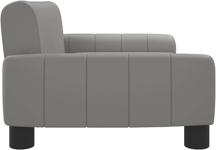 vidaXL Kindersofa, Couch für Kinder, Kindercouch mit runden Kanten, Kindersessel Minisofa Polstersof