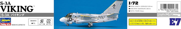 Hasegawa 00537 1/72 S-3A Viking