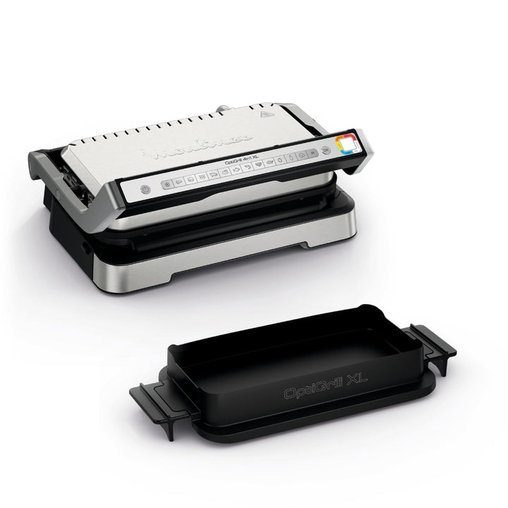 Moulinex Optigrill 4in1 XL, Elektrogrill, Grill und Ofen in einem Gerät, volle Mahlzeit, Kapazität 6