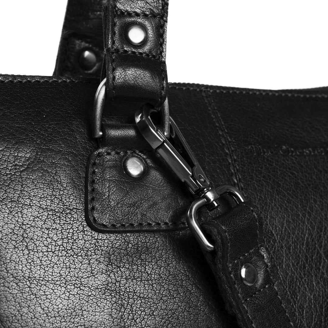 The Chesterfield Brand Resa - Schultertasche 13" 38 cm Schwarz, Schwarz