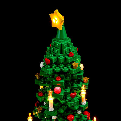 BRIKSMAX 40573 Led Licht für Lego Weihnachtsbaum - Compatible with Lego Bausteinen Modell - Ohne Leg