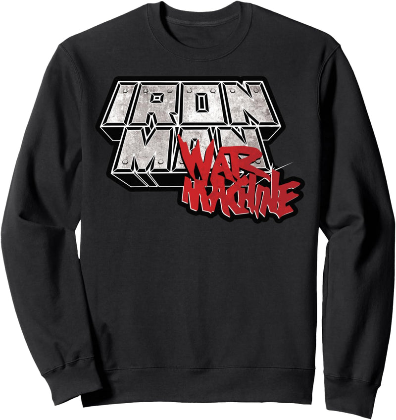 Marvel Iron Man War Machine Steel Logo Sweatshirt