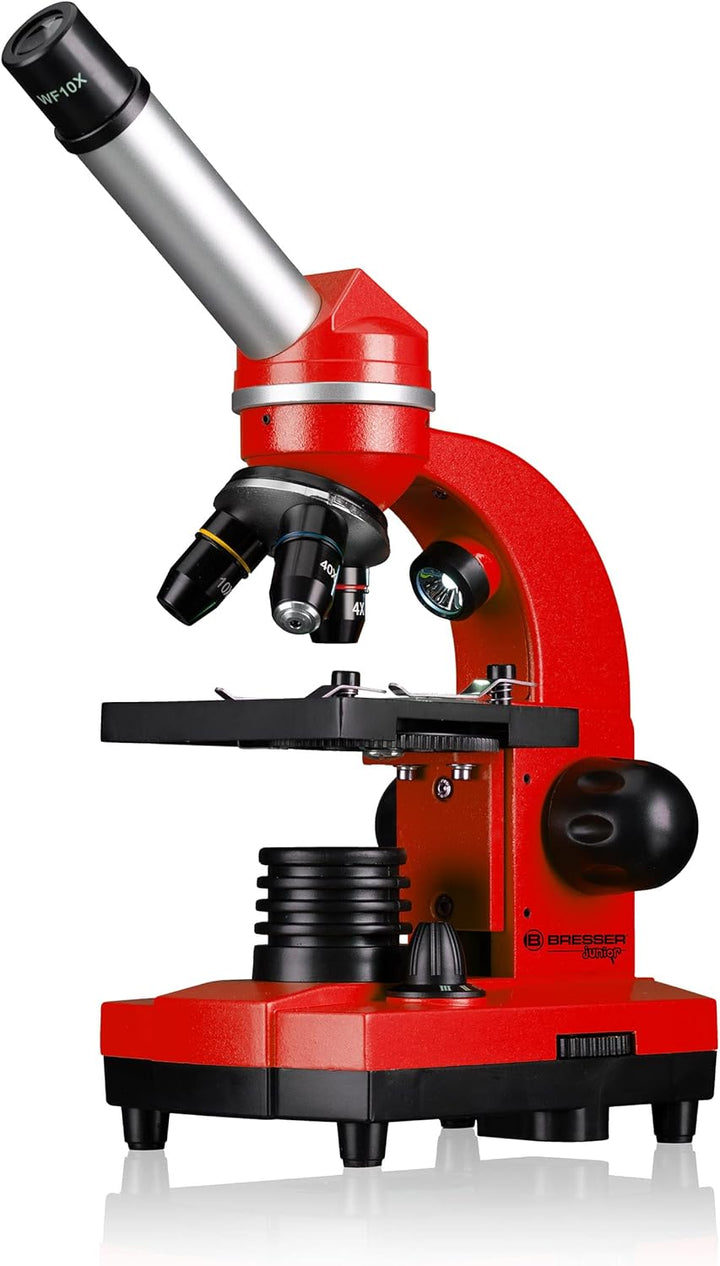 Bresser Junior Schülermikroskop BIOLUX SEL mit Smartphonehalter & Junior Experimentier-Set zum Einst