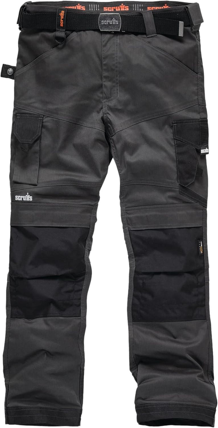 Scruffs Arbeitshose „Pro Flex“, anthrazit 32W / 32L, 32W / 32L