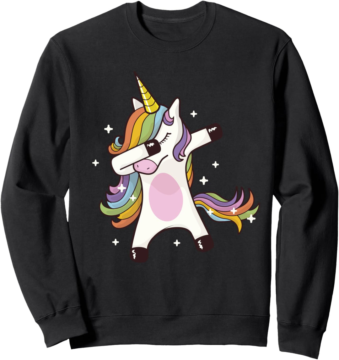 Dabbendes Einhorn Dab Pose Dabbing Unicorn Sweatshirt