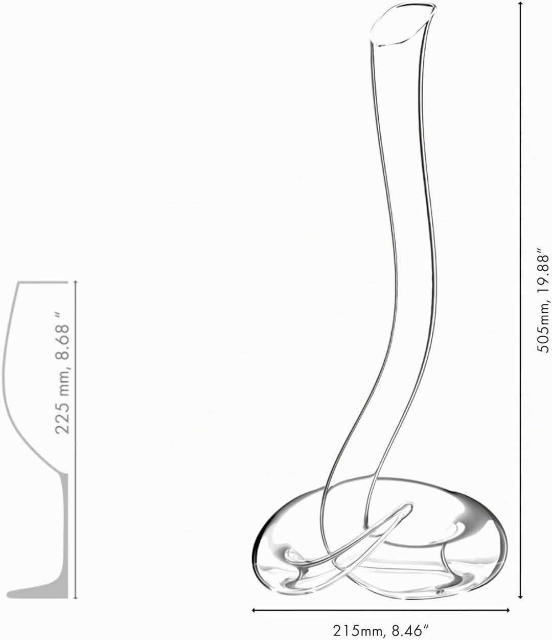 Riedel 1950/09 Decanter Eva Eve, Eve