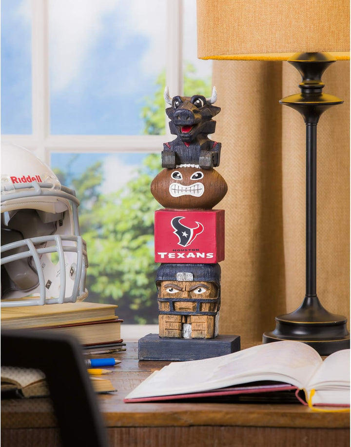 Team Sports America NFL Unisex NFL Tiki Totem Houston Texans 41 cm Houston Texans, Houston Texans 41