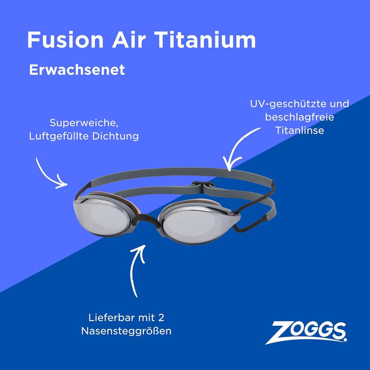 Zoggs Fusion Air Titanium