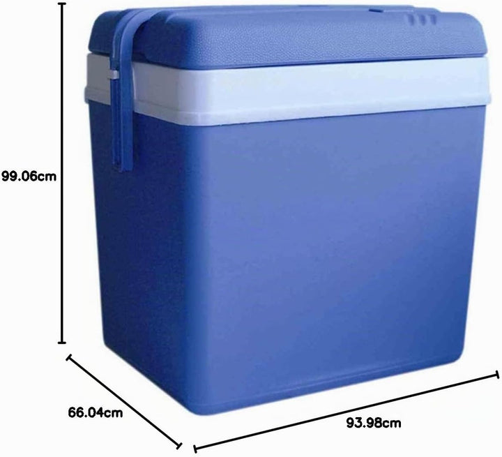 EDA Plastiques Isolierte Kühlbox 24 Liter Volumen, Blau
