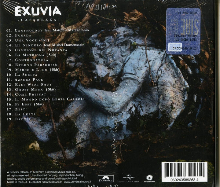 Exuvia, Audio-CD