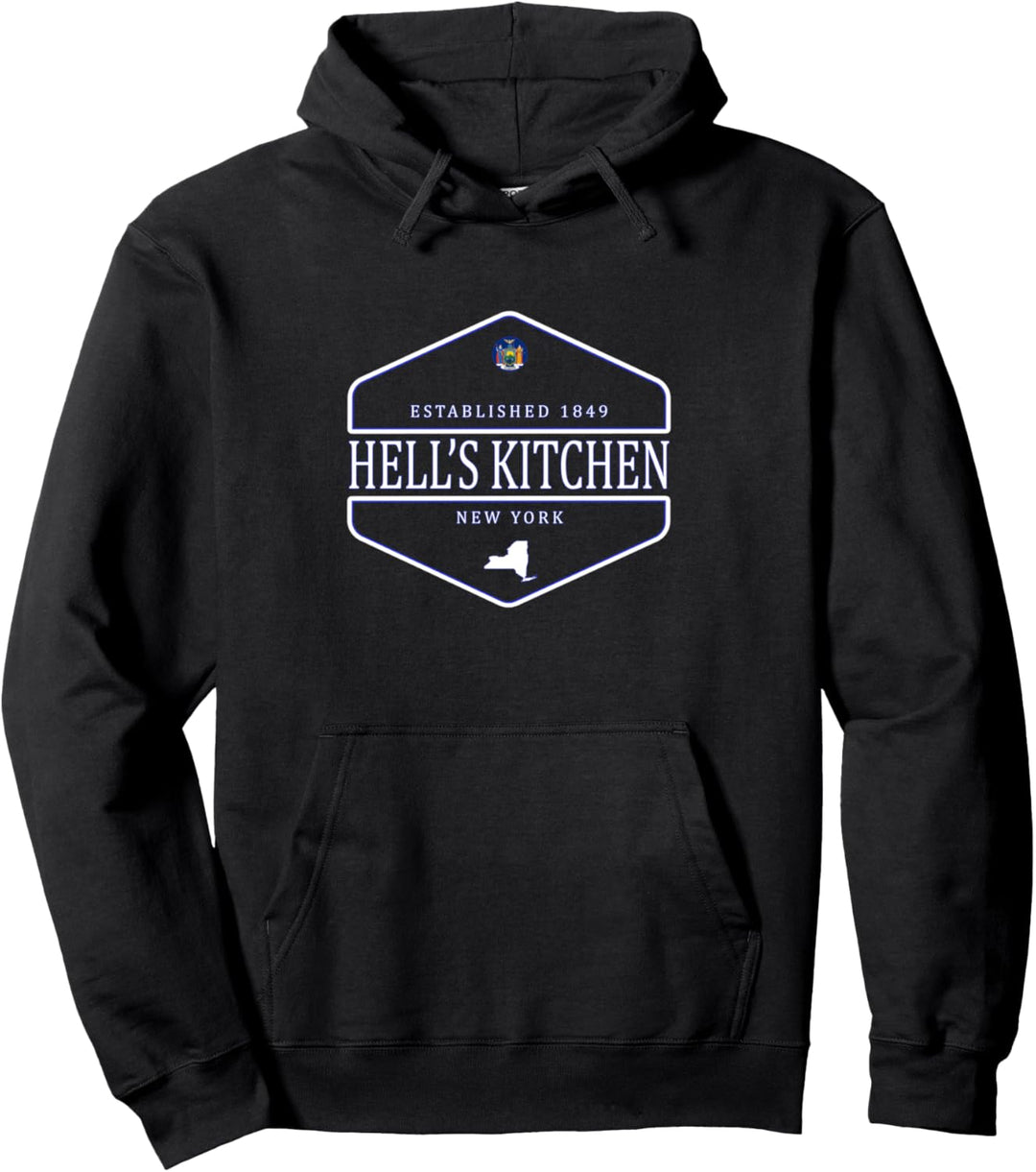 Hell's Kitchen New York City - Hells Kitchen NYC Pullover Hoodie