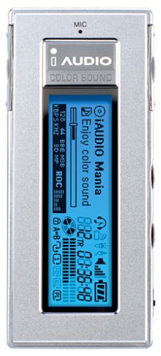 NTP iAudio 4 Tragbarer MP3-Player 256MB Silber