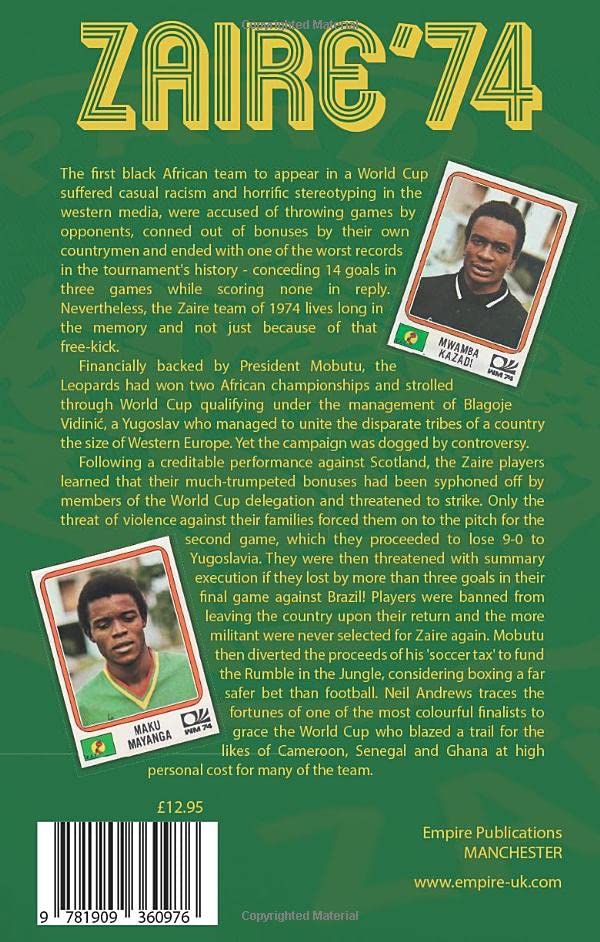 Zaire '74: The Rise and Fall of Mobutu's Leopards, Taschenbuch