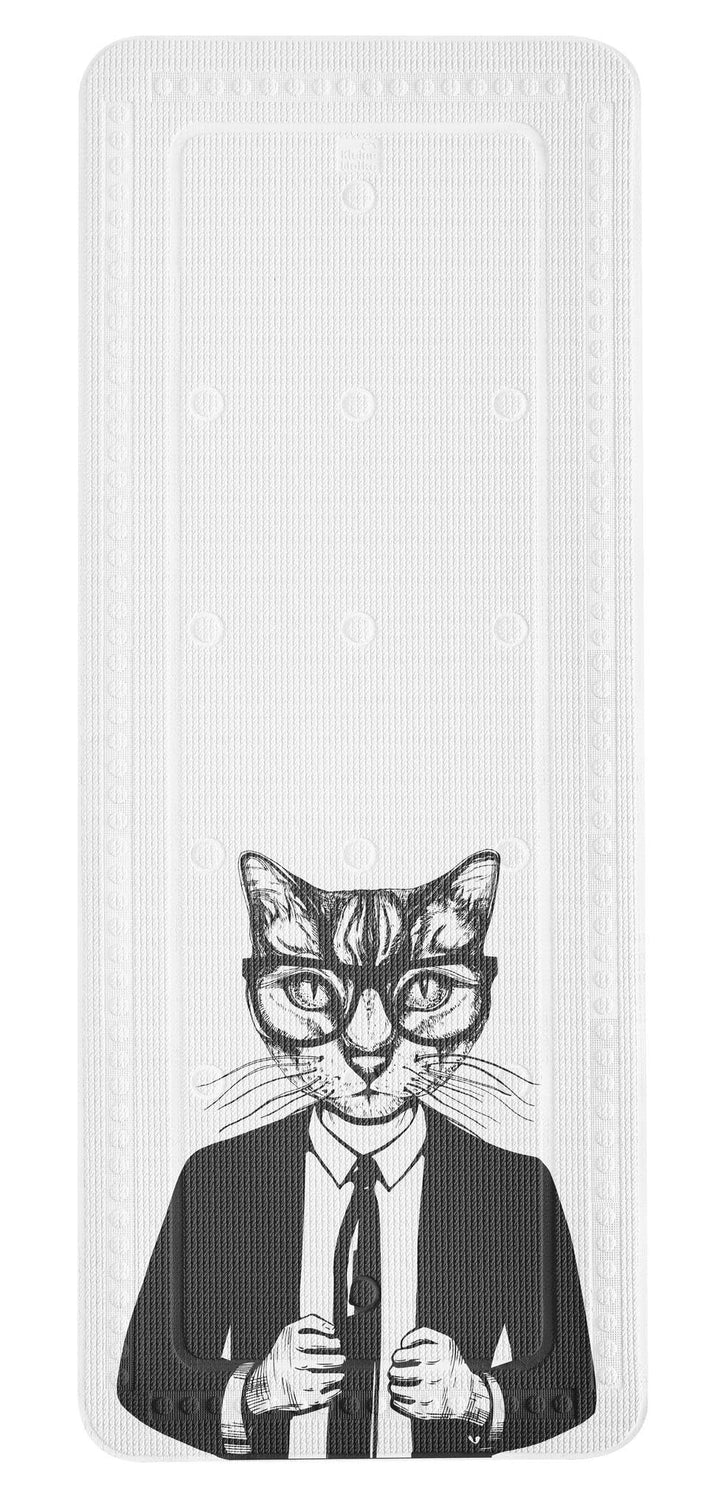 Kleine Wolke Wanneneinlage Kalli Schwarz-Weiss 36 x 92 cm 36 x 92 cm Schwarz Weiss, 36 x 92 cm Schwa