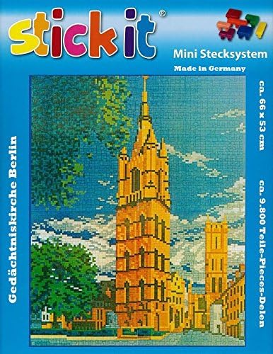 stickit Mini Stecksystem Gedächtniskirche Berlin ca. 9.800 Teile Nr. 41263