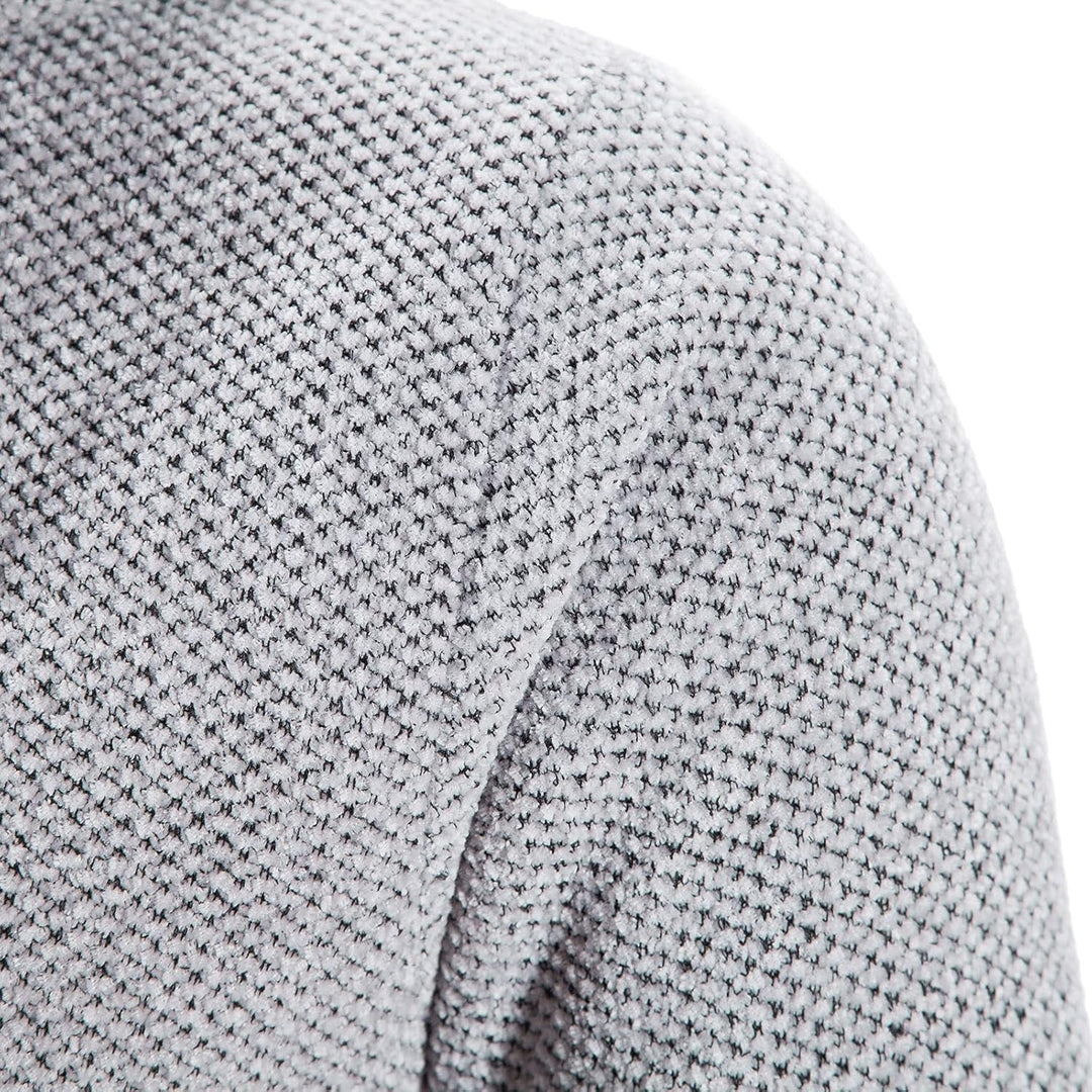 Outdoor Jacken FüR Damen Lang Strickjacke für Herren Moderne Mode Herbst lang lässig solide mit Kapu