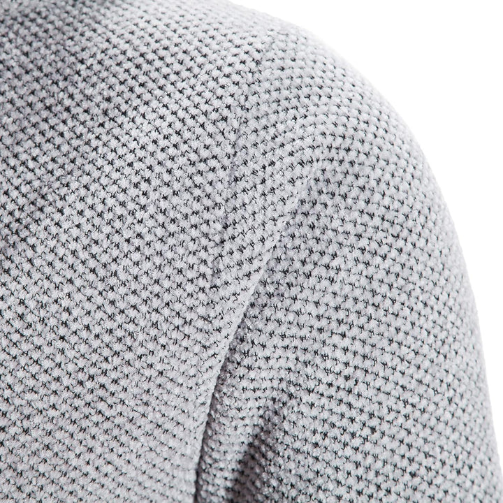 Outdoor Jacken FüR Damen Lang Strickjacke für Herren Moderne Mode Herbst lang lässig solide mit Kapu