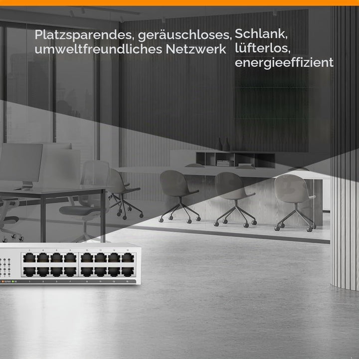 ZyXEL GS1100-16 Netzwerkschalter