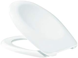 VIGOR GmbH WC-Sitz Vigor, Modell: Derby Basic, Edelstahlscharniere für Stand-WC, weiss alpin Weiss-a