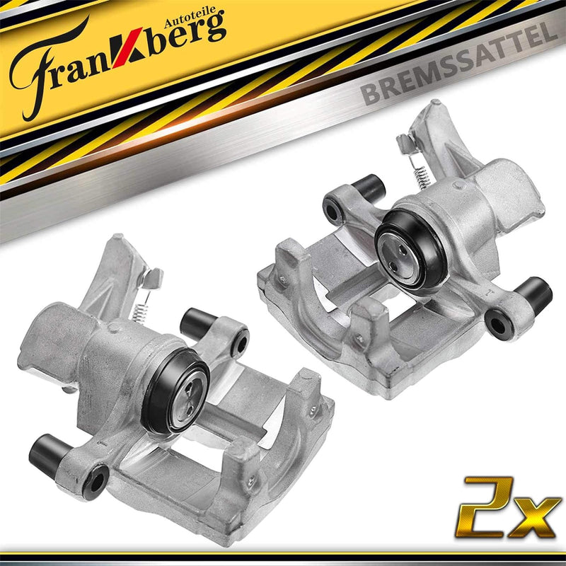 Frankberg 2x Bremssattel Bremszange Hinterachse Kompatibel mit Vectra C 1.6L-3.2L 2002-2008 Vectra C