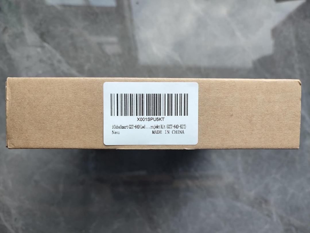 GZT-64D 1 Meter Led Canton Tower Modell DIY Elektronik Kit, LED Würfel Modell Handgemachtes Lötproje