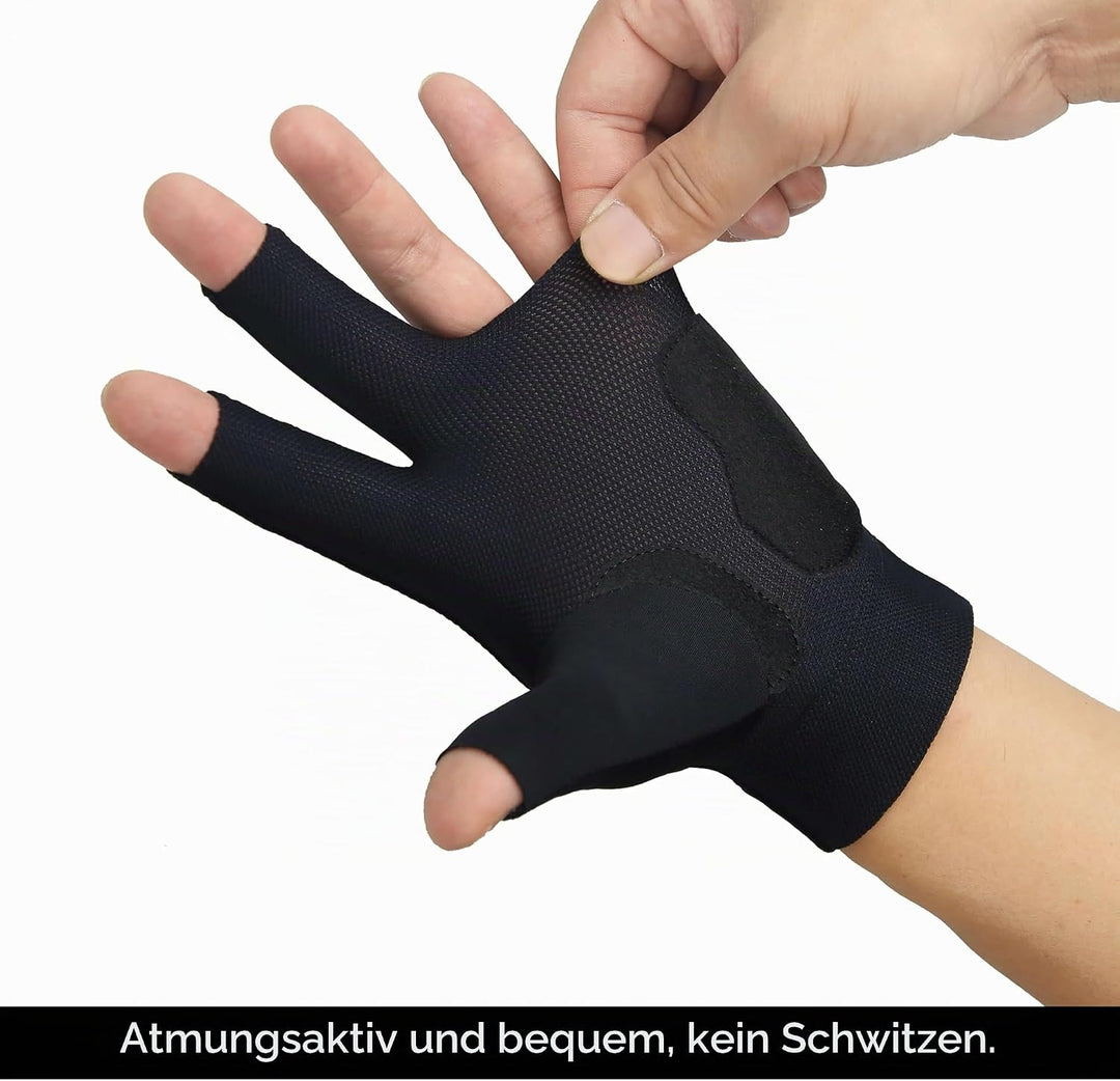 Roaming Schnelltrocknende, atmungsaktive Billard-Handschuhe, für Shooter, Snooker, Queue, Sport, pas