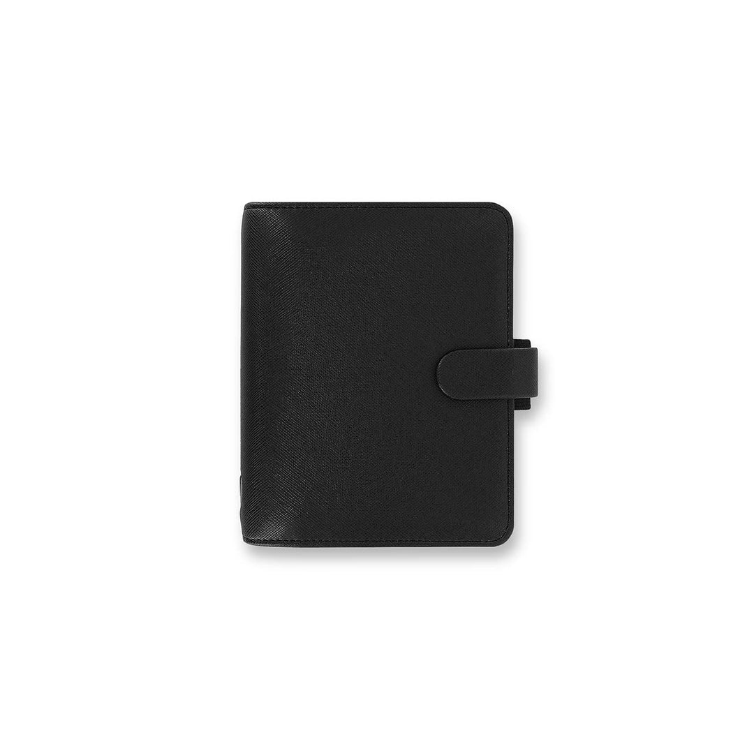 Filofax 22468 Saffiano Organiser, schwarz, schwarz