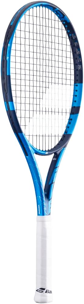 Babolat Pure Drive Lite Tennisschläger (10. Generation), besaitet mit 16 g weissem Babolat Syn Gut b