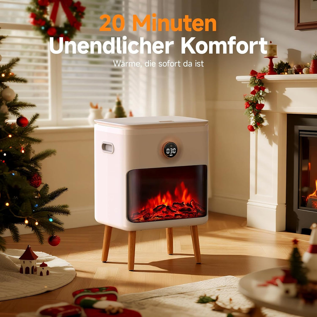 FEPPO Handtuchwärmer, 23L grosse Kapazität Luxus Handtuchwärmer für Badezimmer mit HearthGlow-Displa