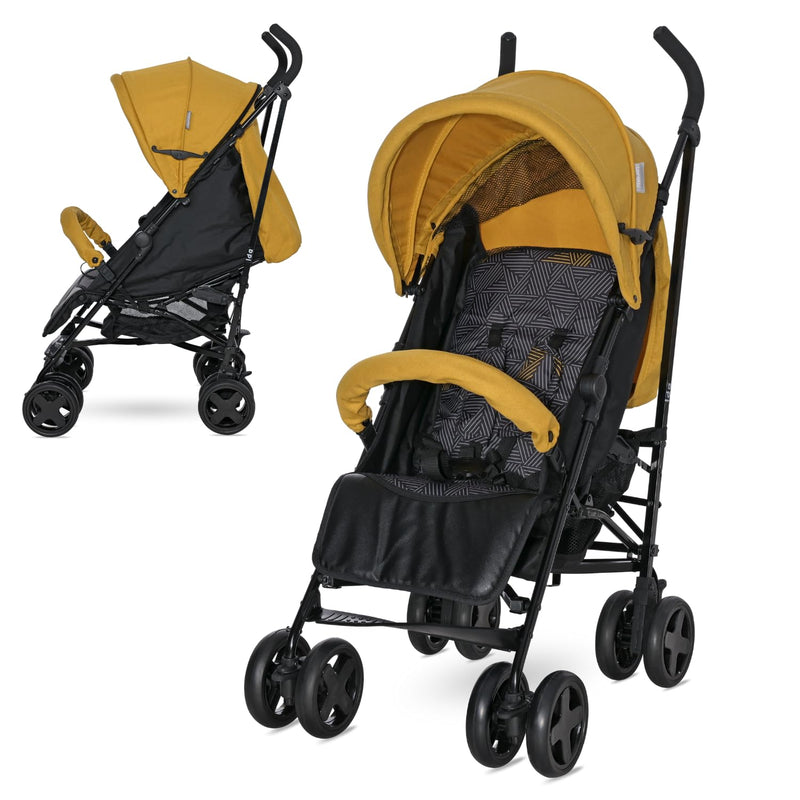 Lorelli Kinderwagen Ida, Reisebuggy, Baby Buggy klein zusammenklappbar, leicht, nur 8,6 kg, kompakte