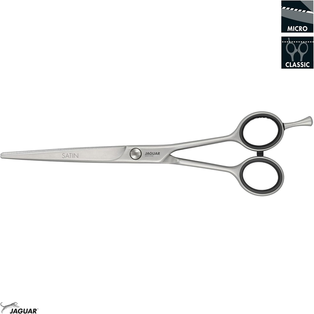 Jaguar 14562 White Line Satin, 7 Zoll, 1er Pack, (1x 1 Stück), 7 Zoll