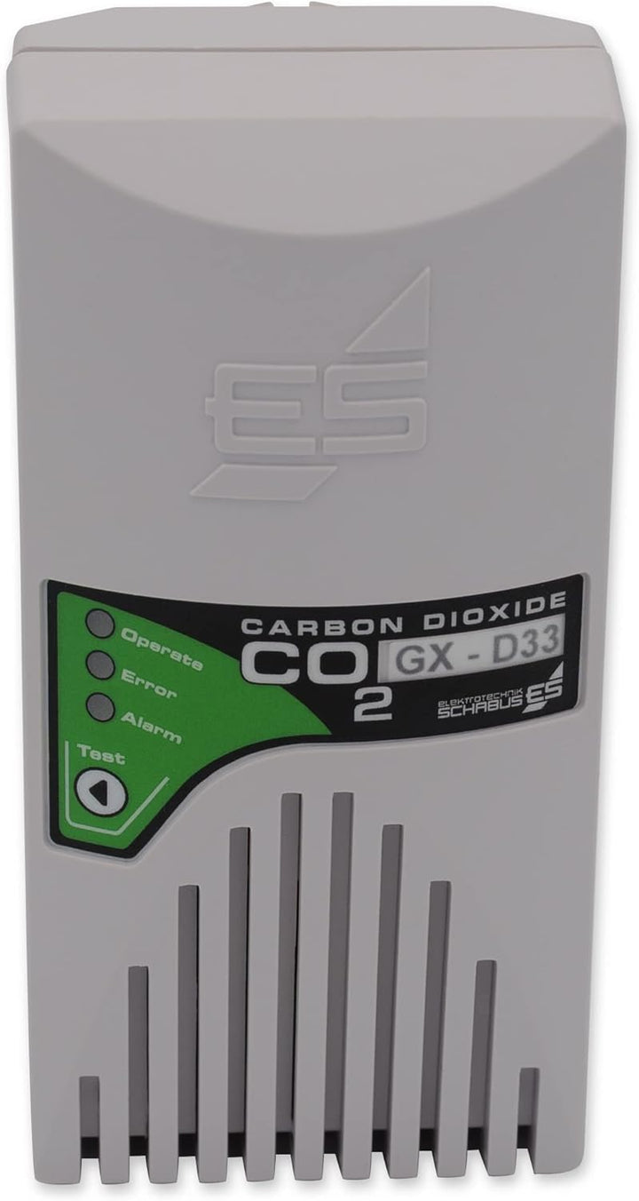 Schabus 300257 Gasmelder netzbetrieben detektiert Kohlendioxid, (B x H x T) 60 x 118 x 44 mm