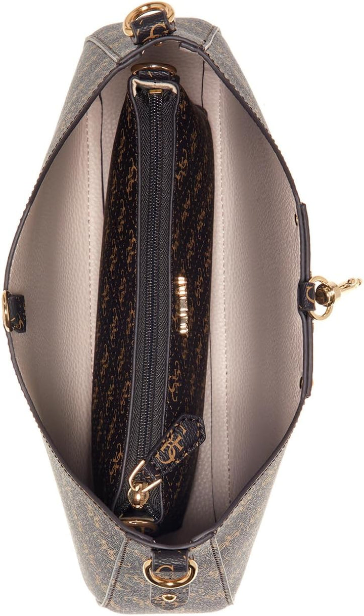 Guess jeans Hwesg8 39002 Frau S Petite Brown Logo, S Petite Brown Logo