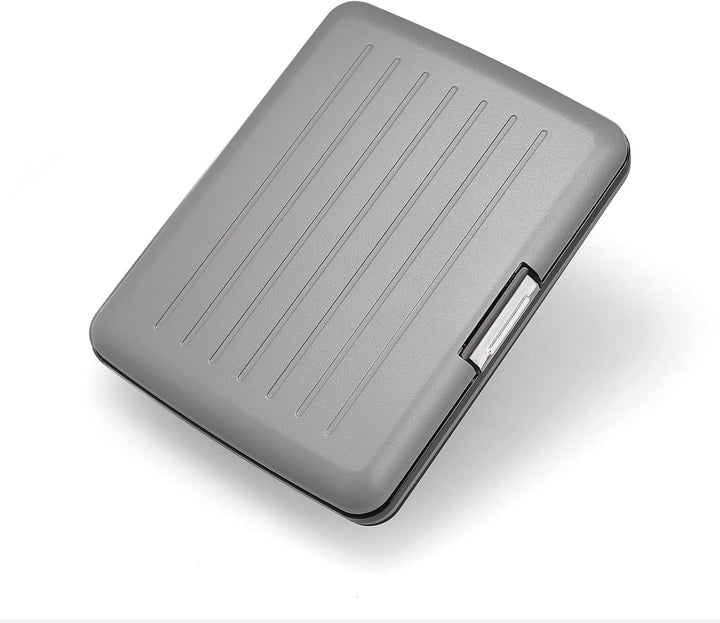ÖGON -DESIGNS- V2 Smart Case Large - Aluminium Geldbörse - RFID Blockierung Kartenhalter - Kapazität
