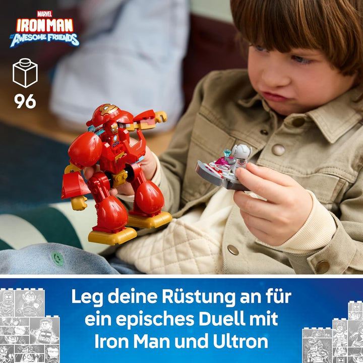 LEGO ǀ Marvel Iron Man und Seine Fantastischen Freunde Ultron vs. Iron Man - Superhelden Spielzeug m