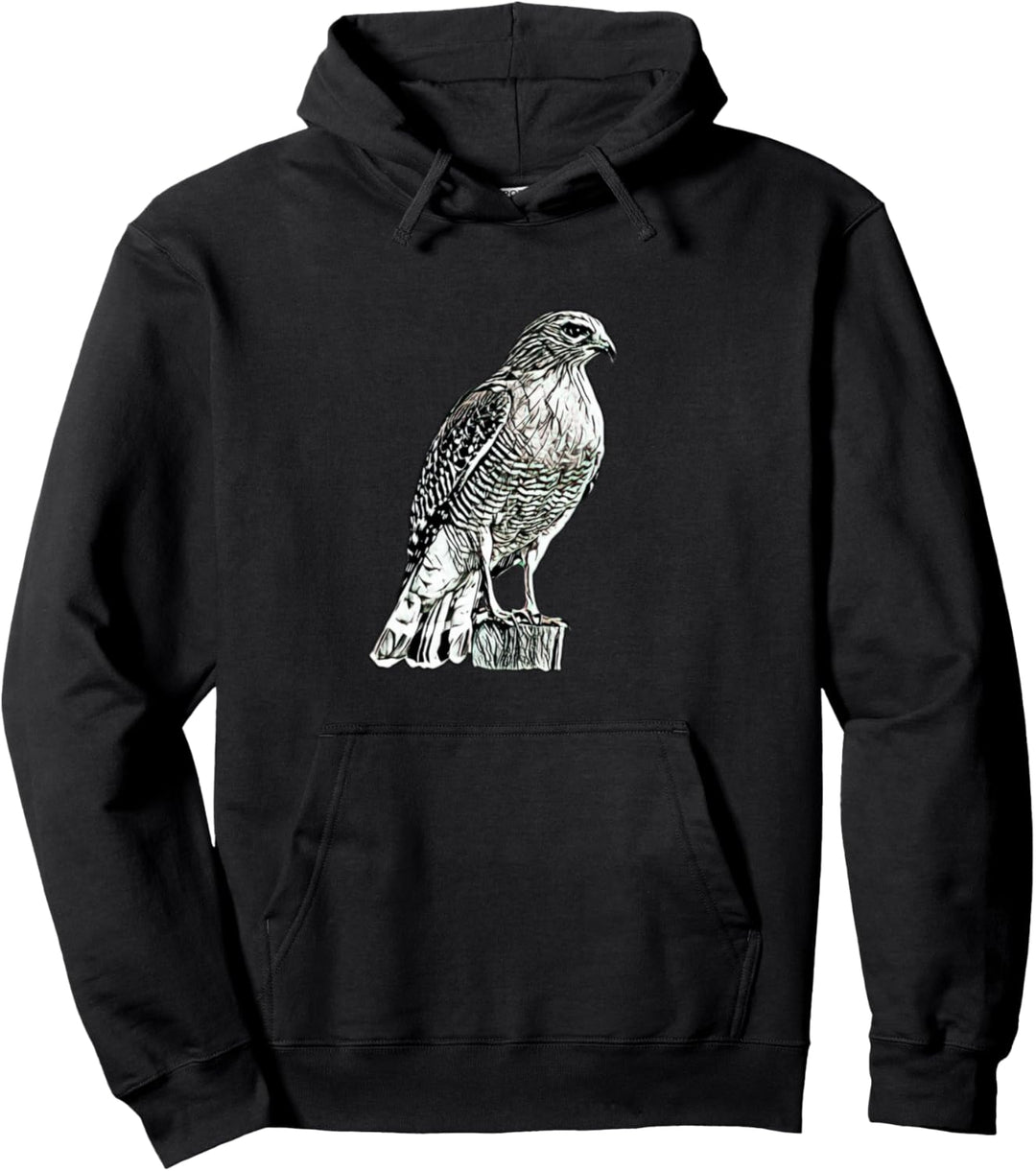 Falke Motiv Raubvogel Vögel Tiere Schnabel Krallen Falken Pullover Hoodie