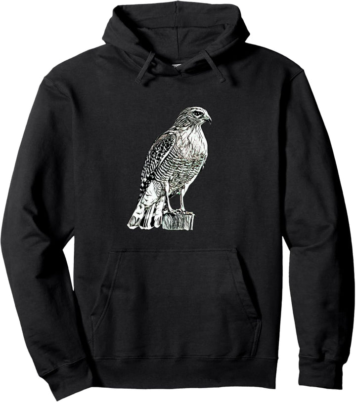 Falke Motiv Raubvogel Vögel Tiere Schnabel Krallen Falken Pullover Hoodie