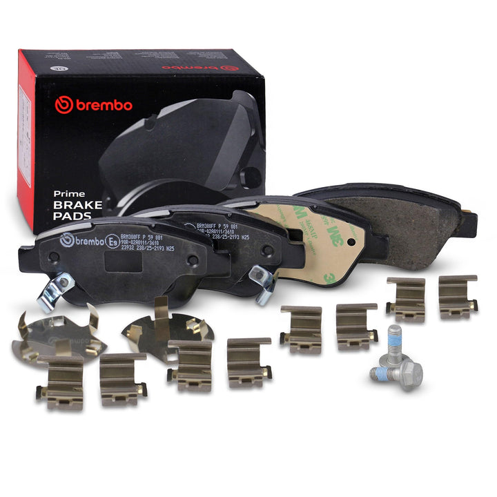 Brembo P59081 Vordere Bremsbeläge, Anzahl 4