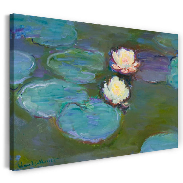 Printed Paintings Leinwand (120x80cm): Claude Monet - Seerosen 120x80 cm, 120x80 cm