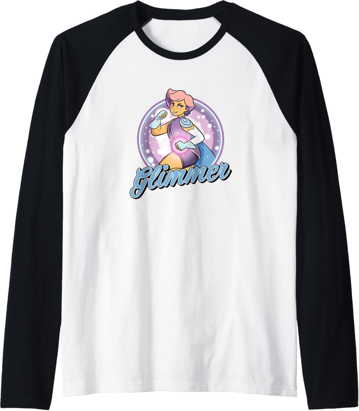 She-Ra Glimmer Round Logo Raglan