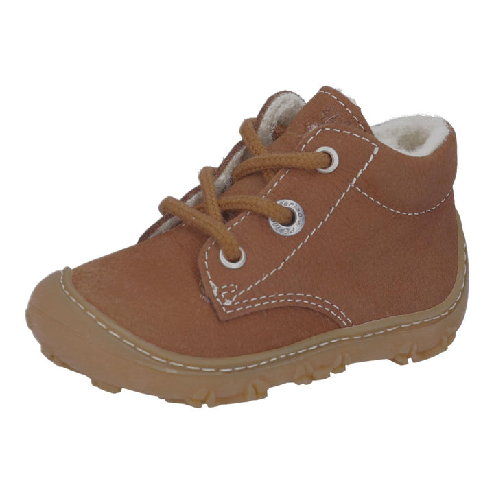 RICOSTA Mädchen und Jungen Winterstiefel Colin, Kinder Lauflernschuhe, Weite: Weit, terracare,Barfus