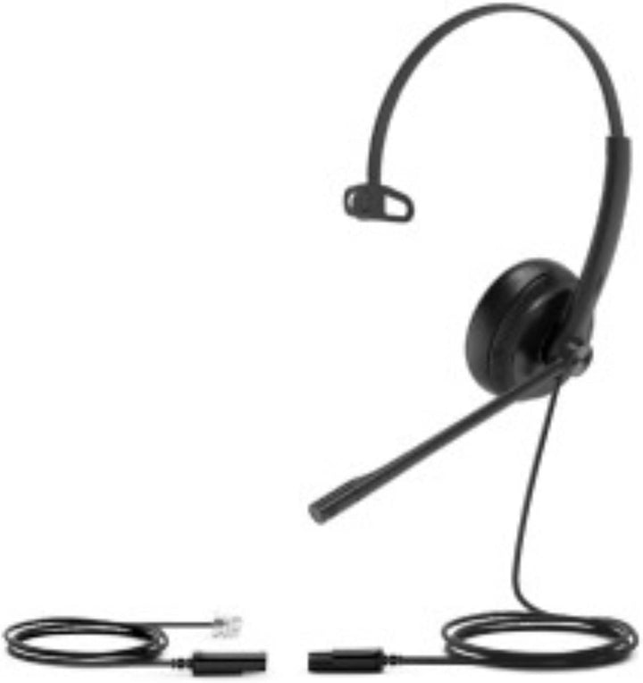 Yealink Headset YHS34 Lite Mono - Ein Ohr Kopfhörer - mit RJ Anschlusskabel, YHS34 Lite Mono
