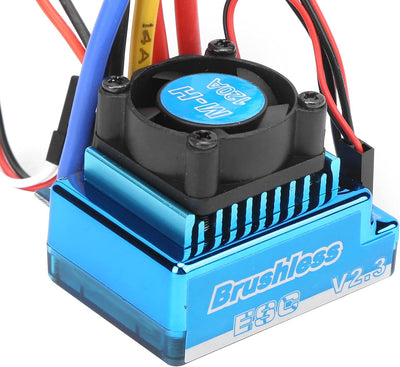 VGEBY Brushless ESC, 120A Brushless ESC Elektrischer Geschwindigkeitsregler Verschleissfest Langlebi