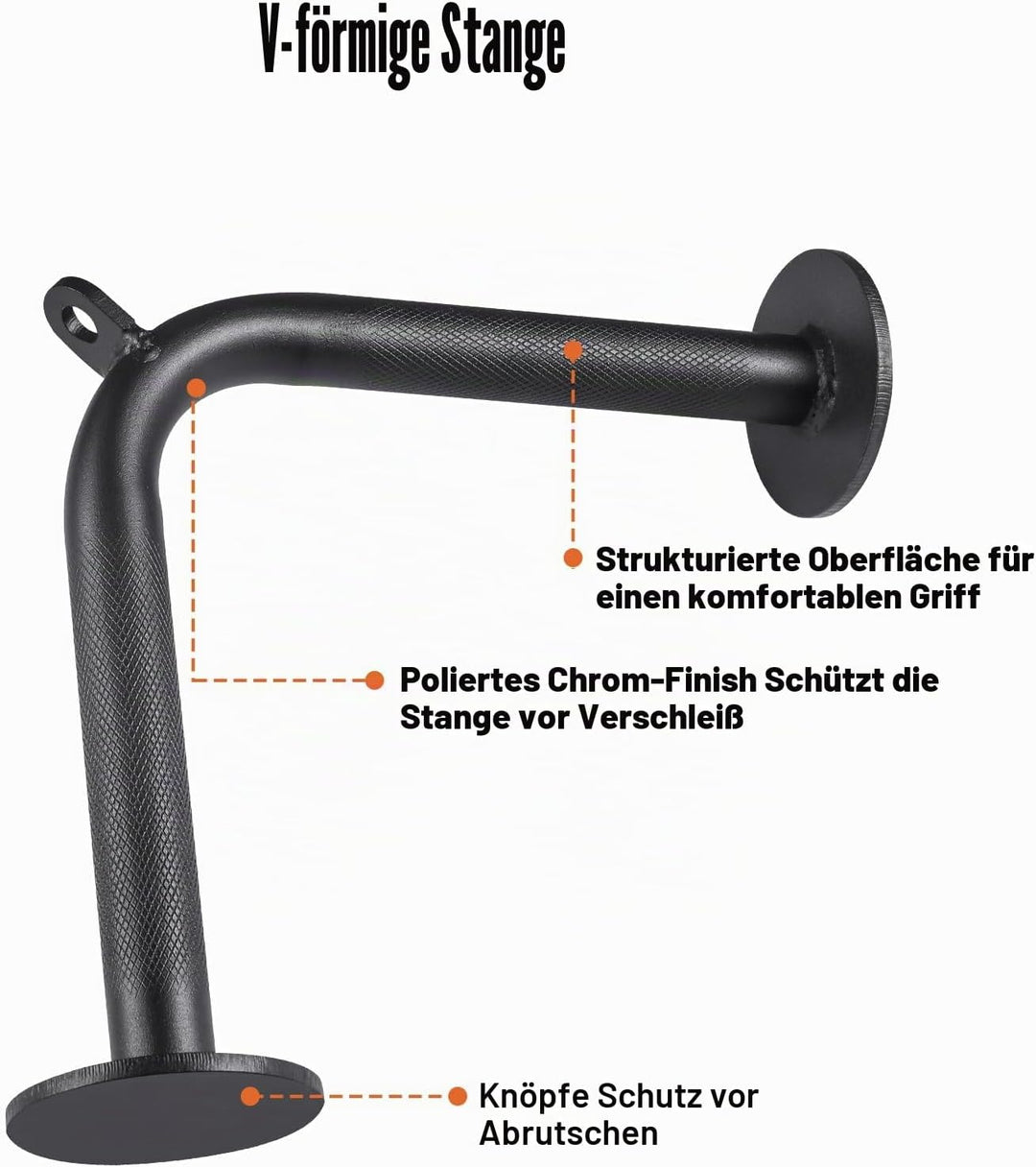 Workout Cable Machine Attachment for Home Gym, SERTT LAT Pulldown Attachments, Cable Accessories for