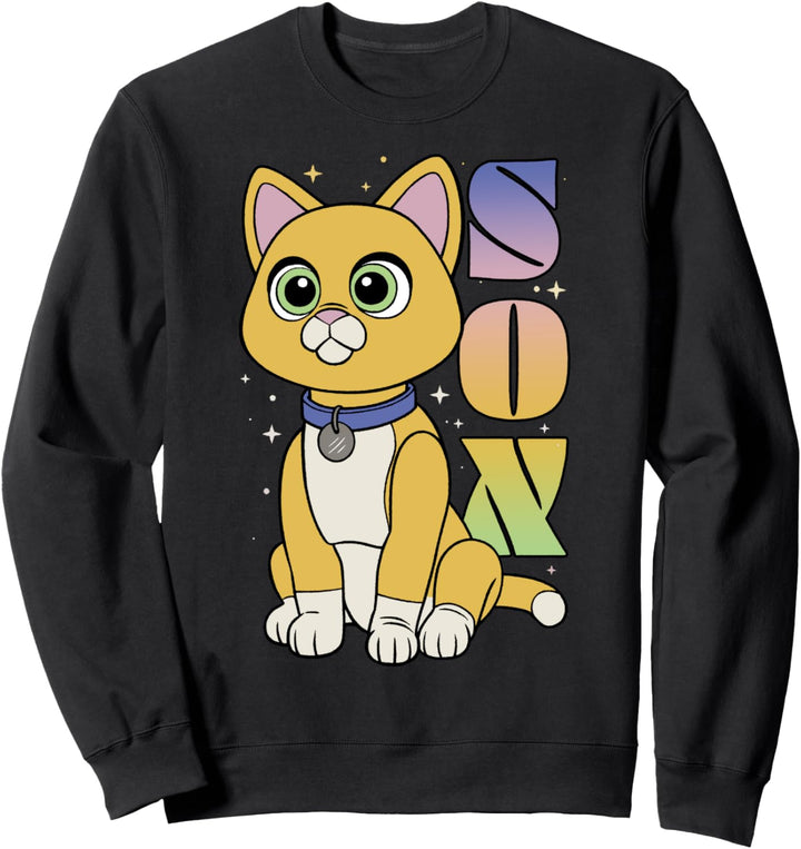 Disney Pixar Lightyear Sox Starry Cat Poster Sweatshirt
